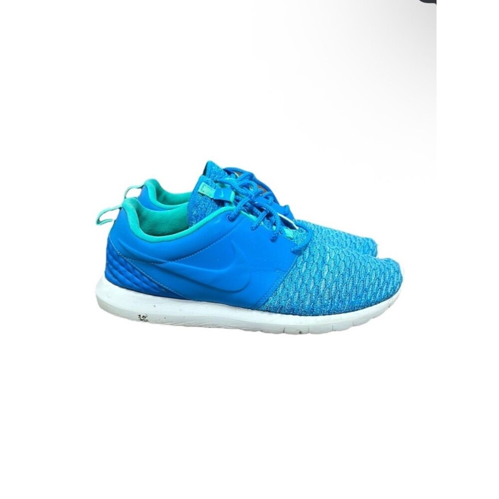 Nike Roshe NM Flyknit Premium Photo Blue 746825-400 Men Size 9.5